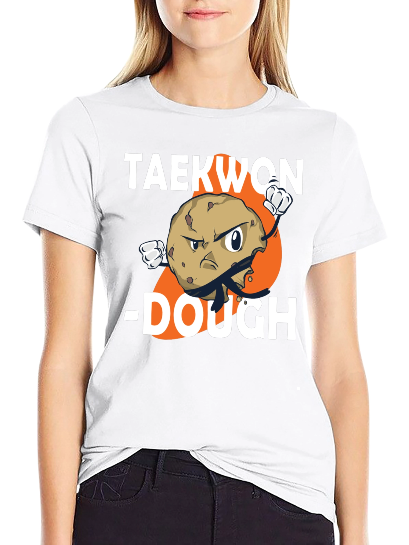 Taekwon-Dough T-Shirt - Funny Martial Arts Cookie Tee