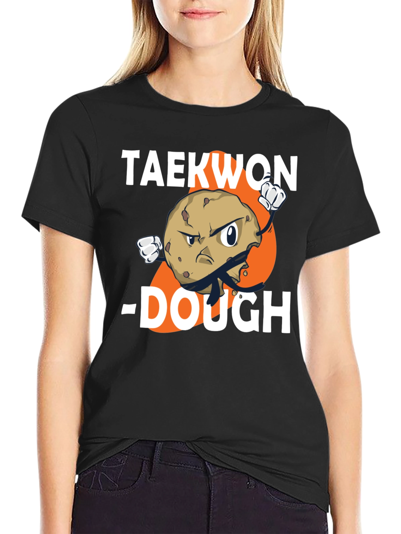 Taekwon-Dough T-Shirt - Funny Martial Arts Cookie Tee