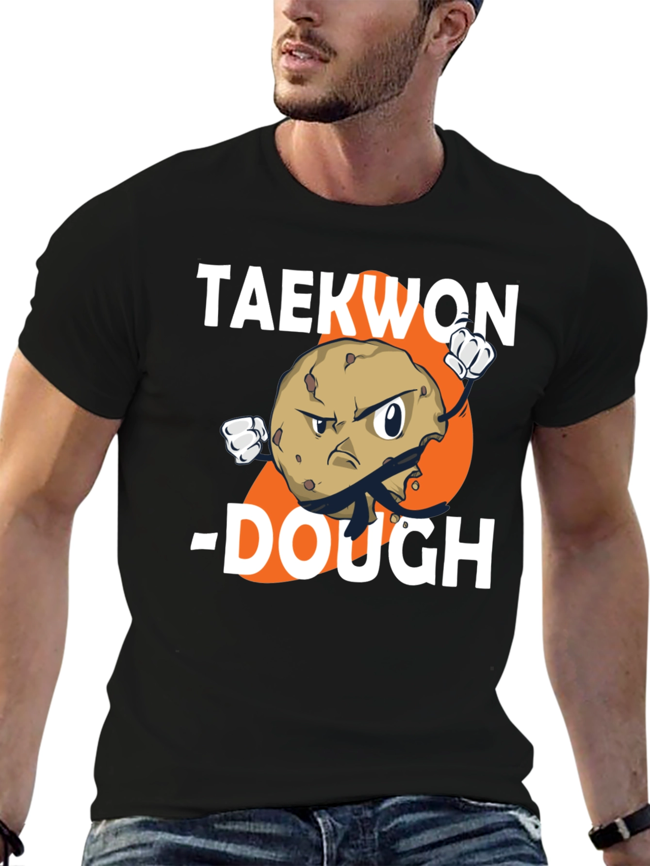 Taekwon-Dough T-Shirt - Funny Martial Arts Cookie Tee