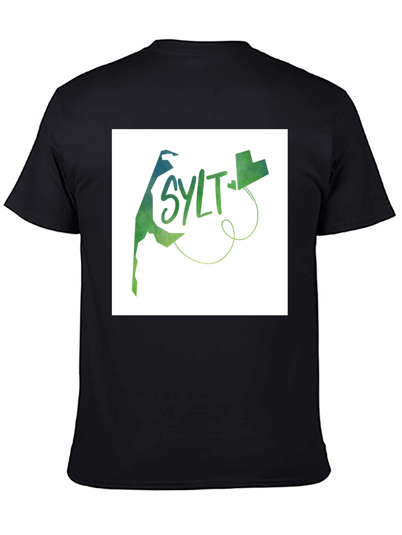 Sylt Island Black T-Shirt