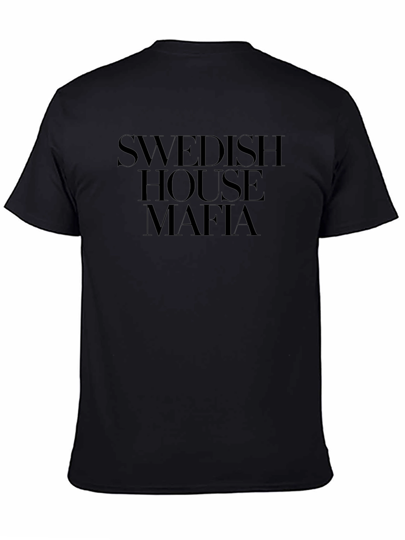 Swedish House Mafia Black Graphic Tee