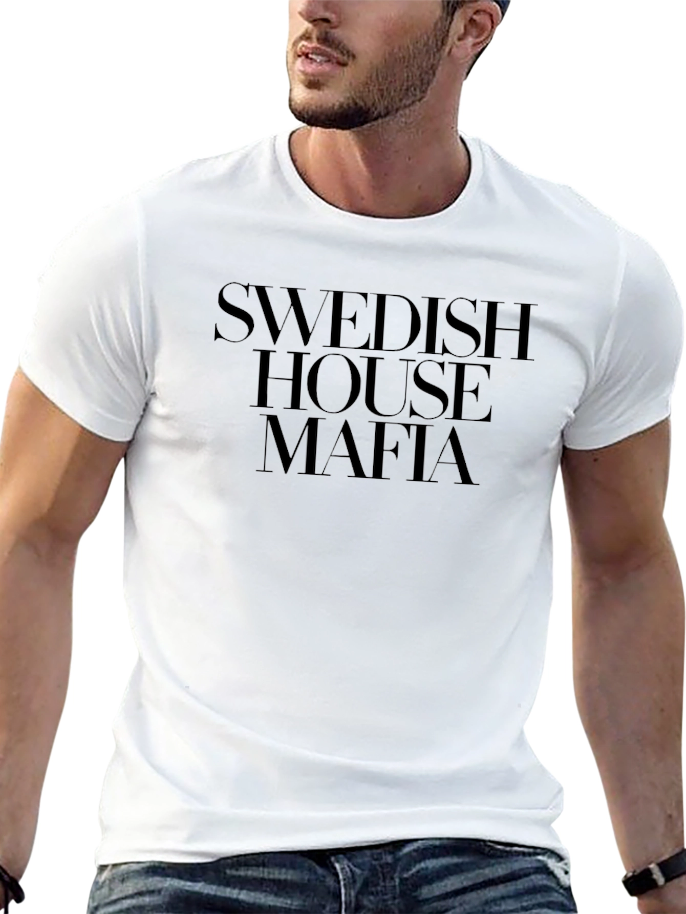 Swedish House Mafia Black Graphic Tee