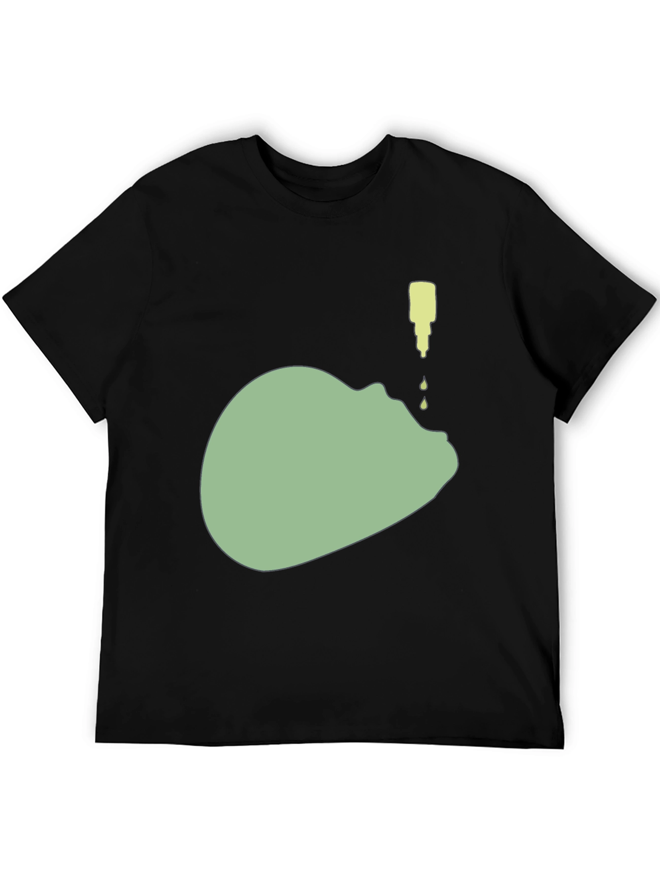 Abstract Face T-Shirt - Unique Graphic Tee