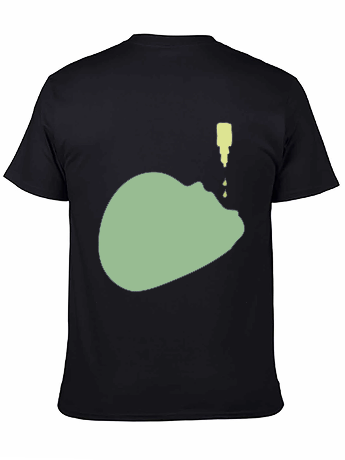 Abstract Face T-Shirt - Unique Graphic Tee