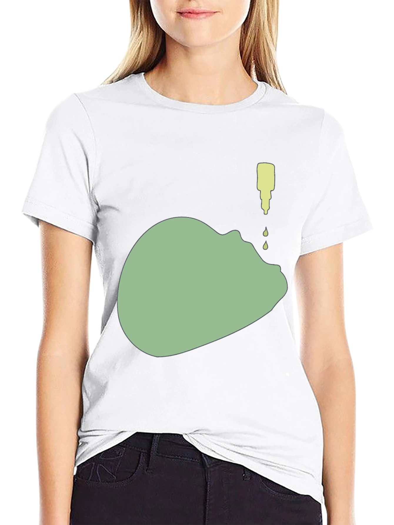 Abstract Face T-Shirt - Unique Graphic Tee