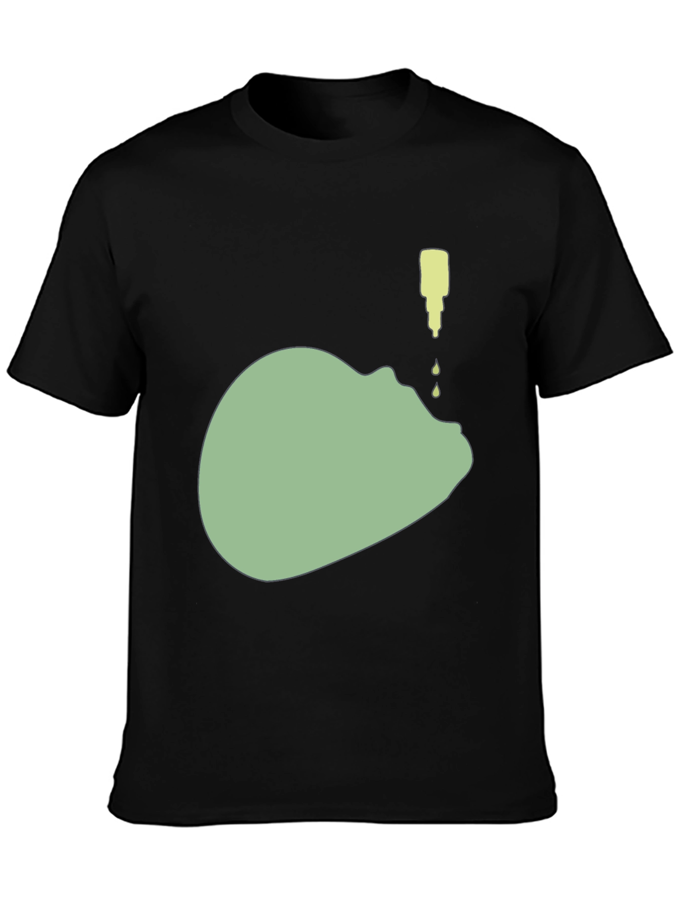 Abstract Face T-Shirt - Unique Graphic Tee