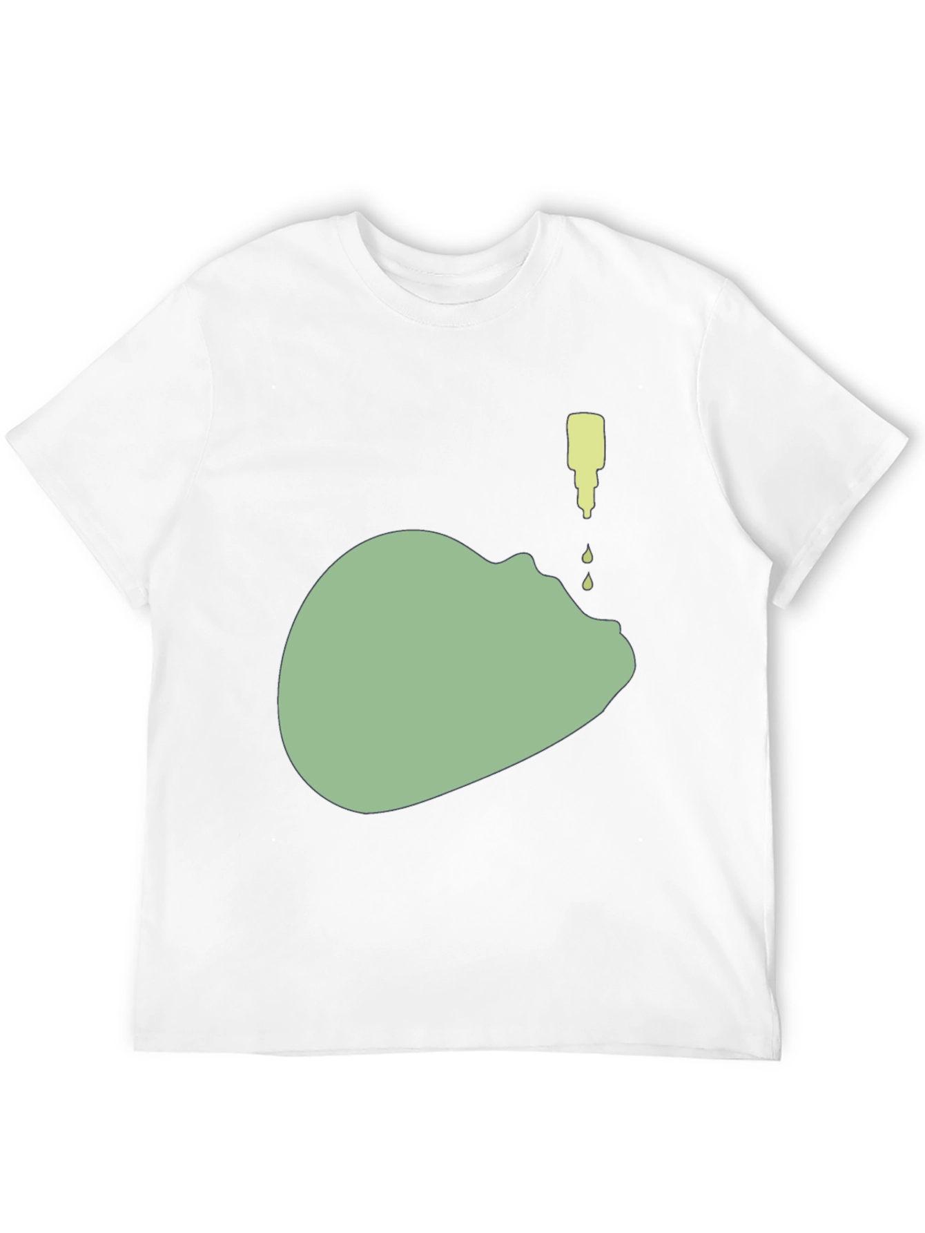Abstract Face T-Shirt - Unique Graphic Tee