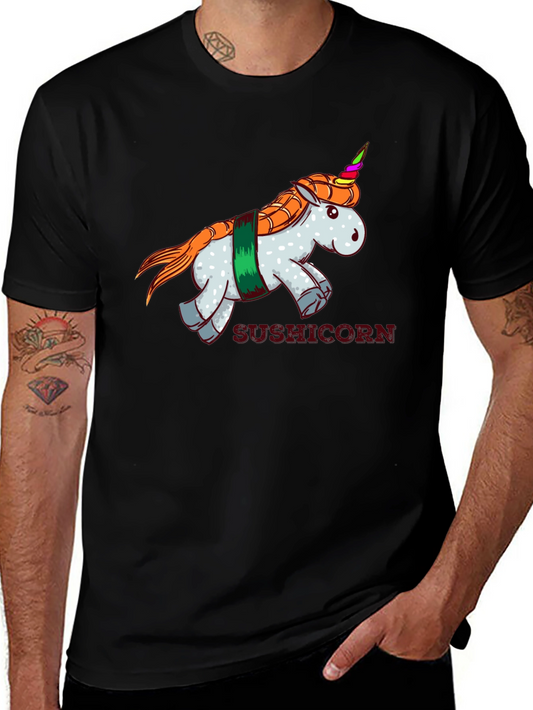 Sushi Unicorn T-Shirt - Cute Foodie Tee
