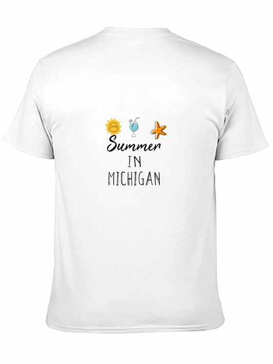Summer In Michigan Graphic Tee
