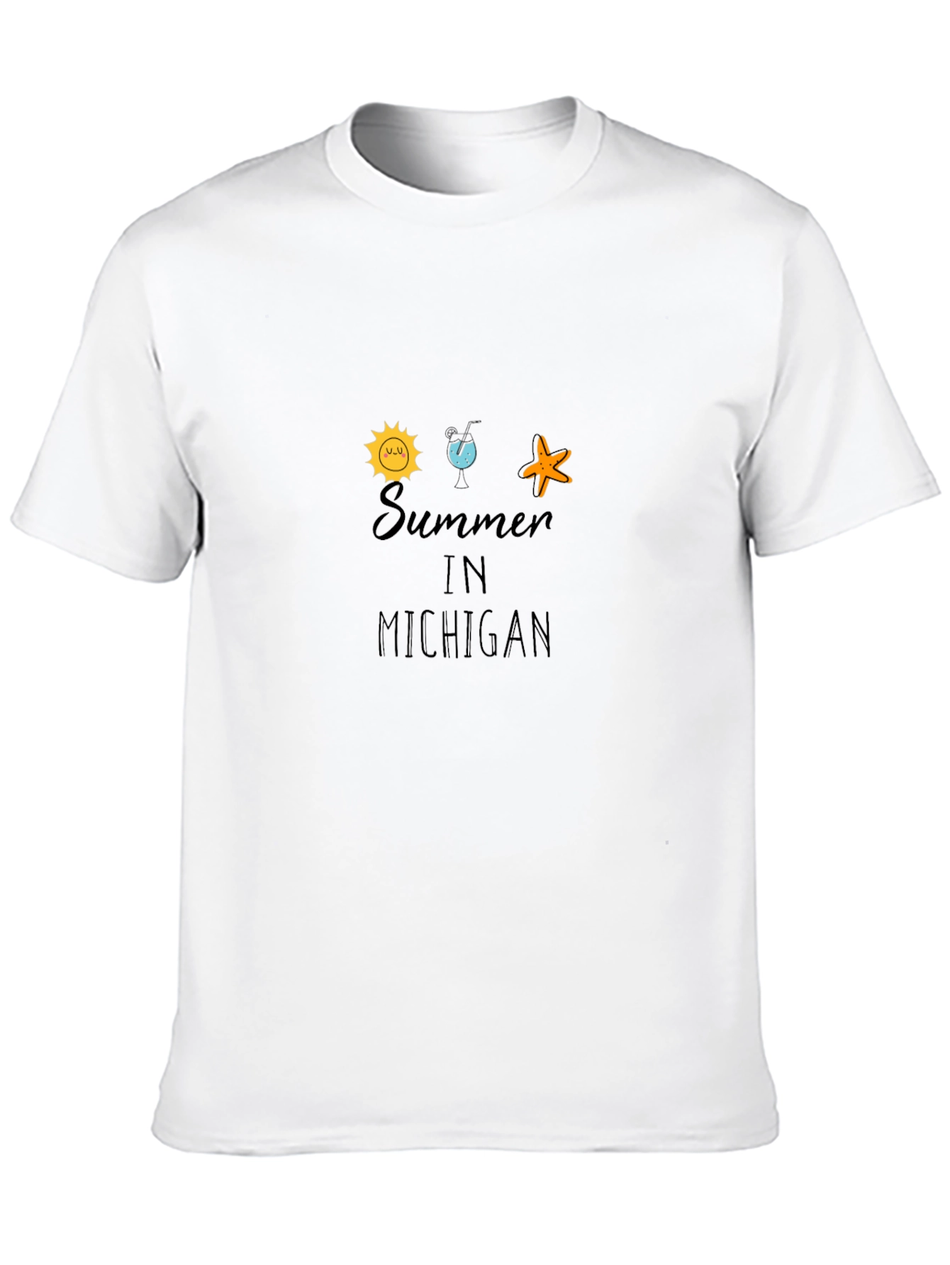 Summer In Michigan Graphic Tee