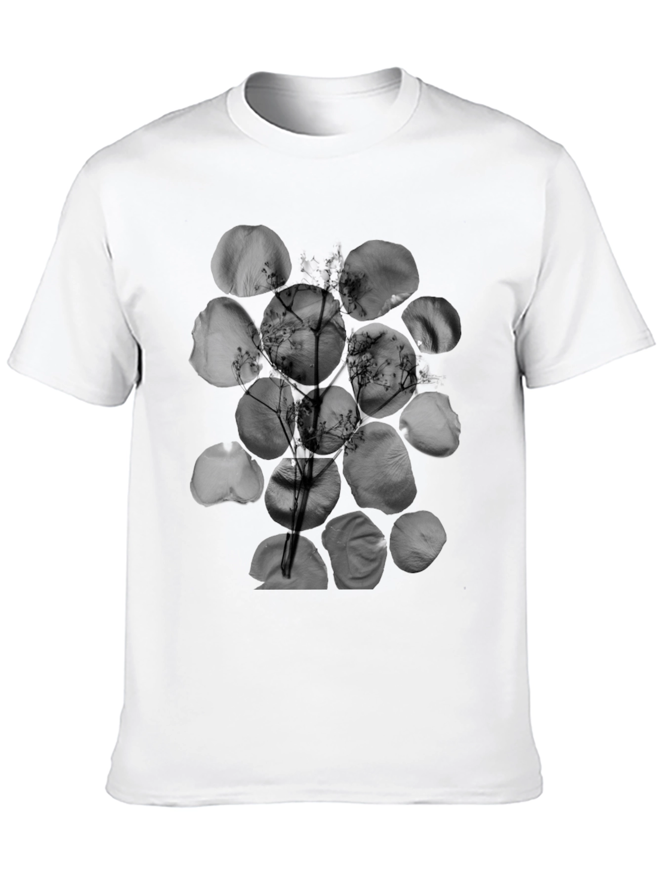 Abstract Black Graphic Tee - Modern Casual Style