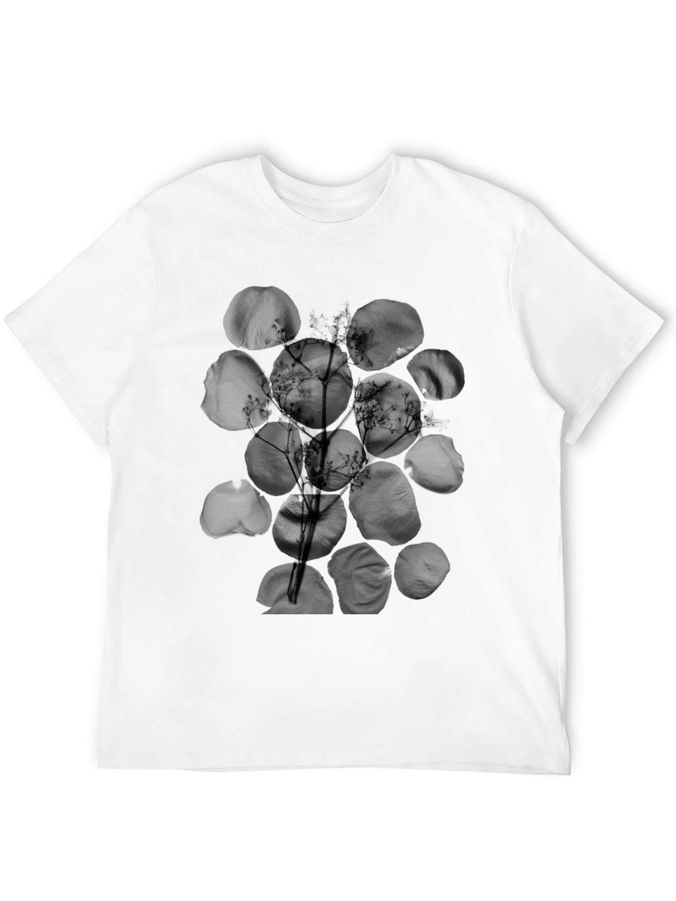 Abstract Black Graphic Tee - Modern Casual Style