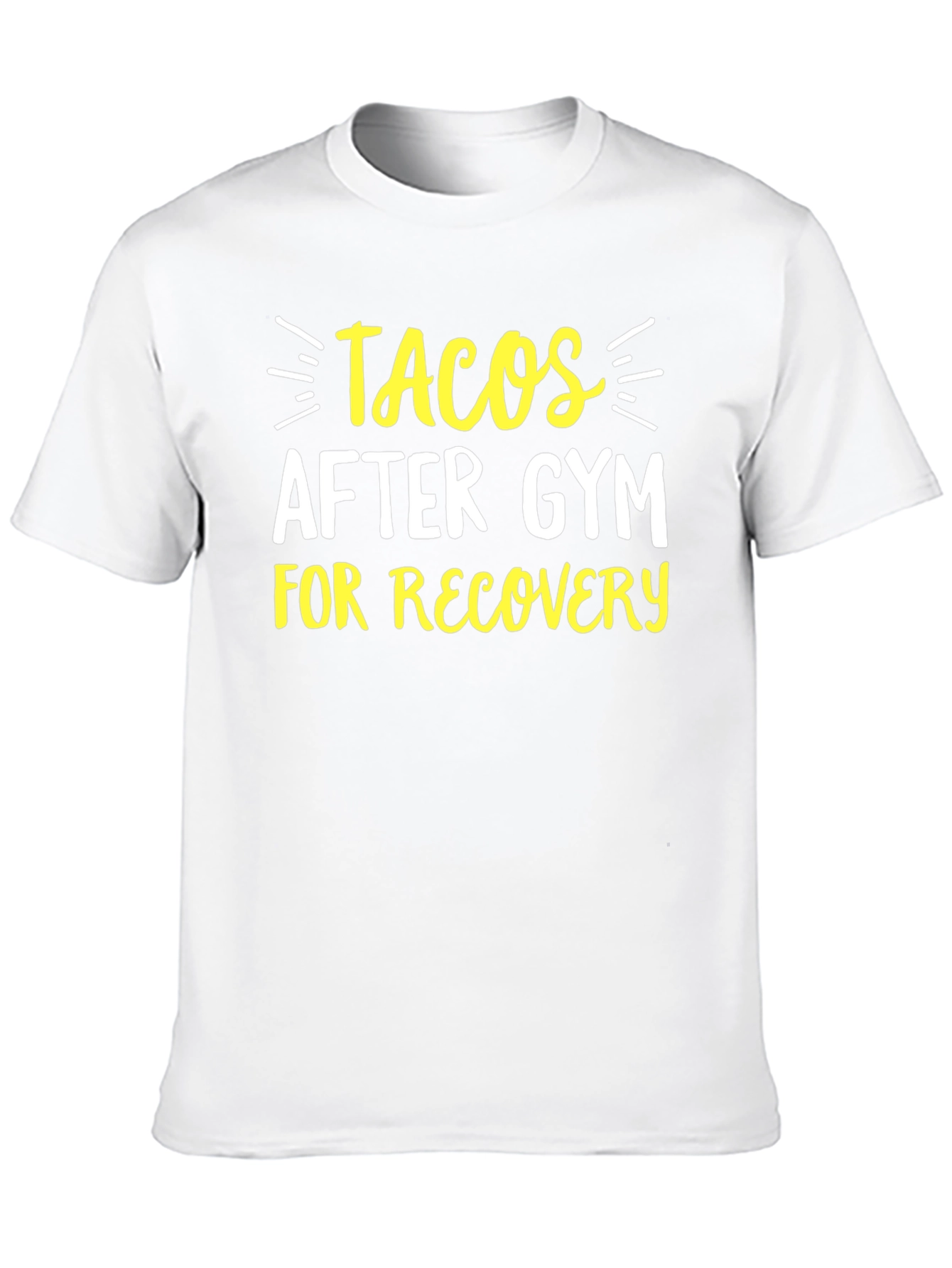 Tacos After Gym T-Shirt - Recovery Mode Apparel