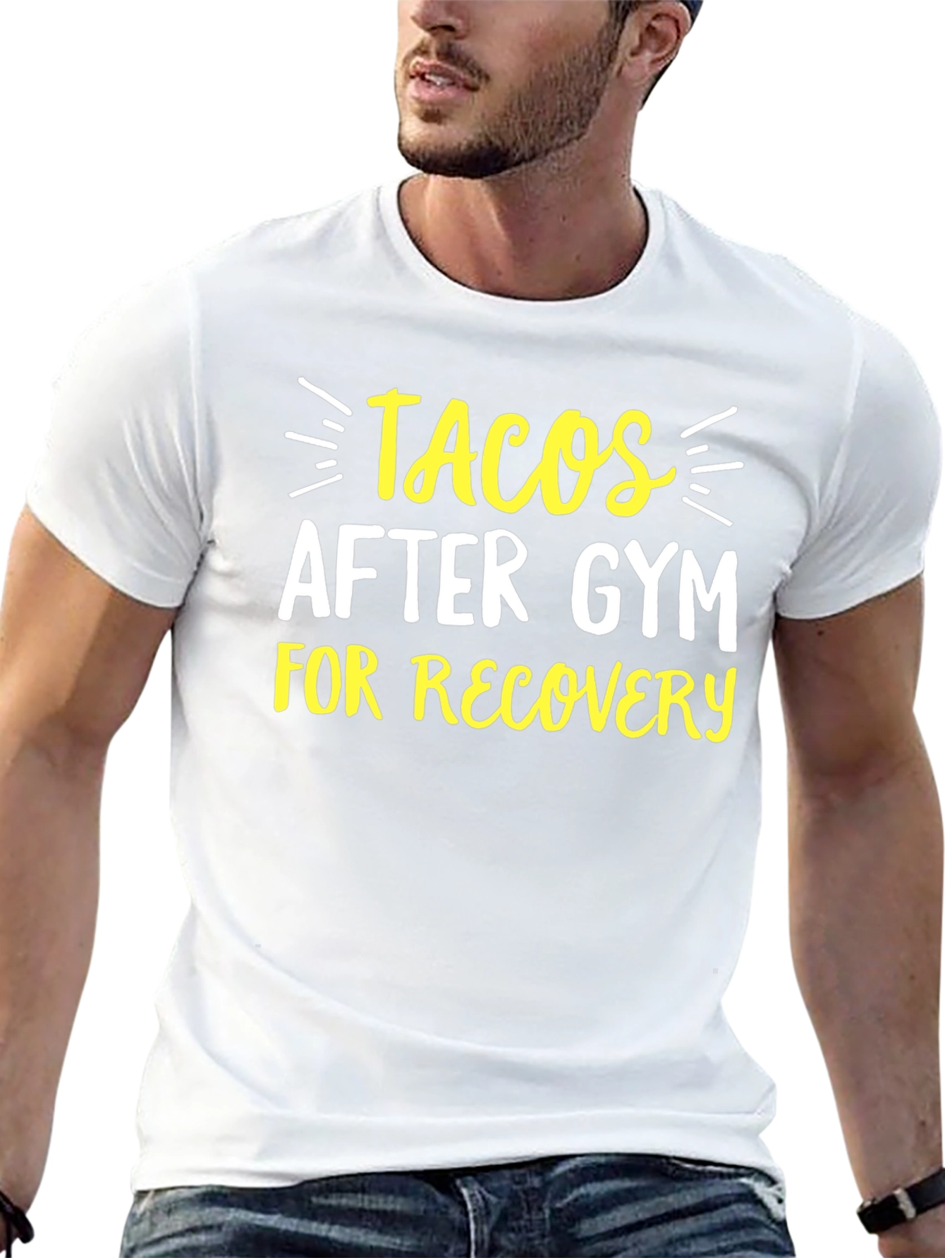 Tacos After Gym T-Shirt - Recovery Mode Apparel