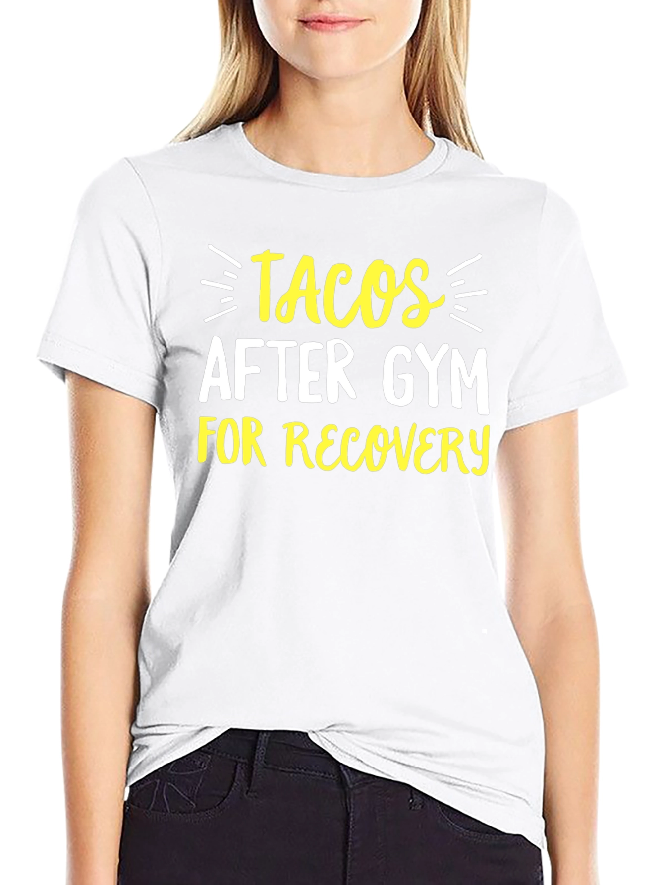 Tacos After Gym T-Shirt - Recovery Mode Apparel