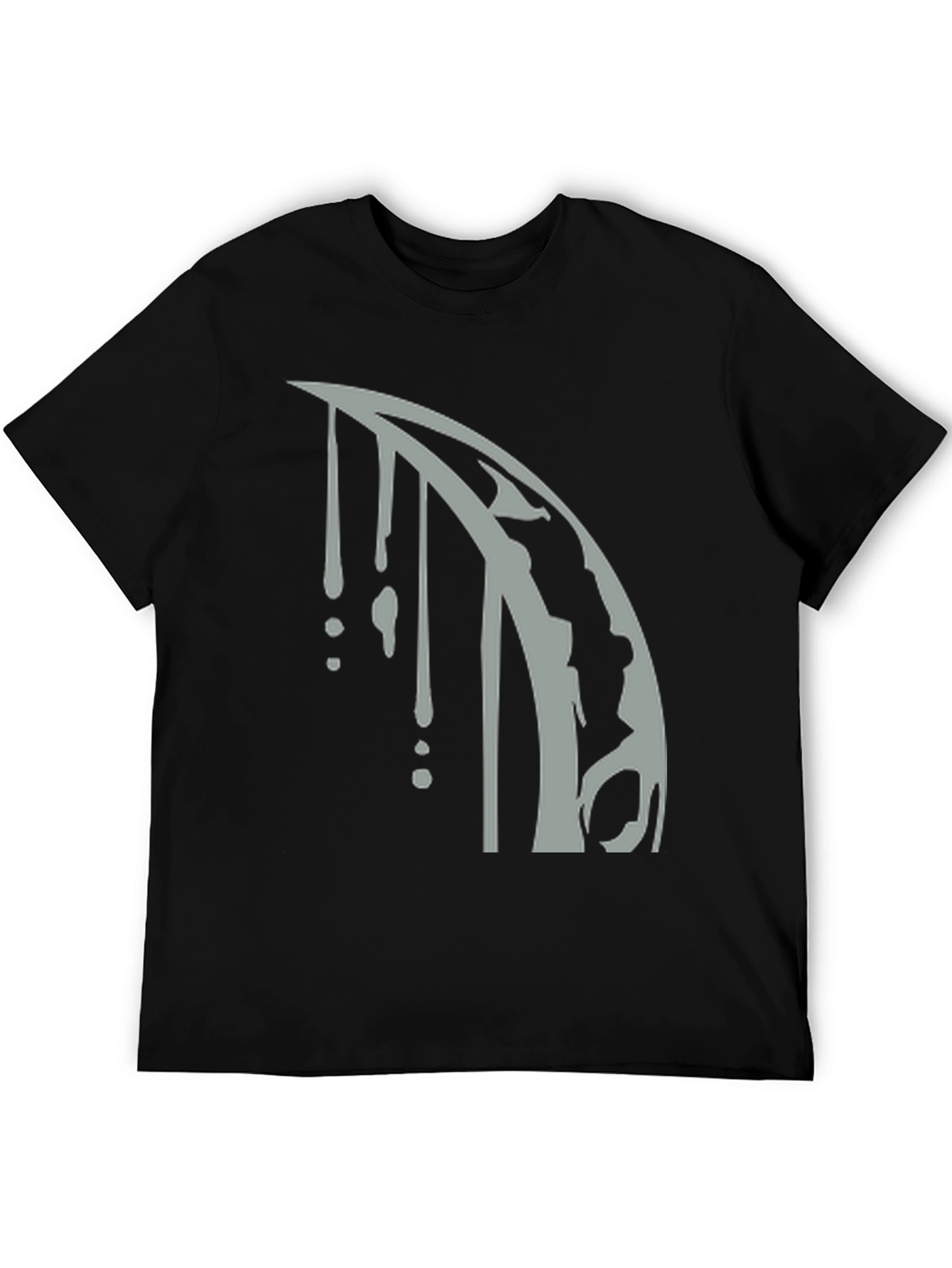 Abstract Drip Graphic Tee - Modern Streetwear