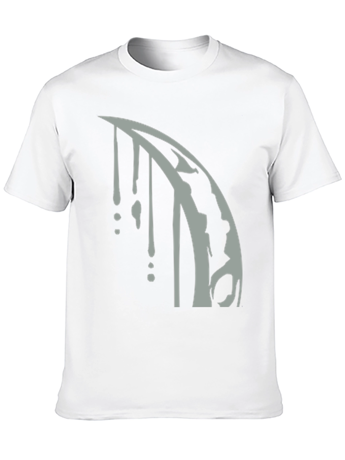 Abstract Drip Graphic Tee - Modern Streetwear