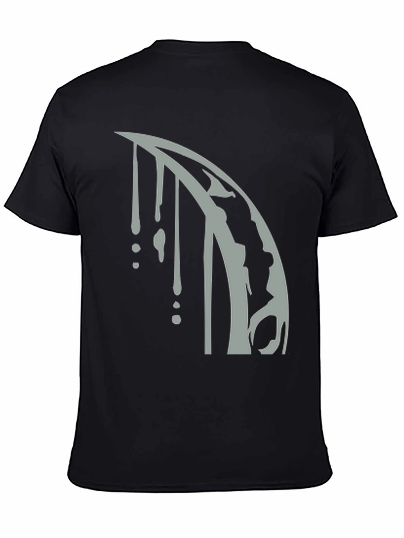 Abstract Drip Graphic Tee - Modern Streetwear