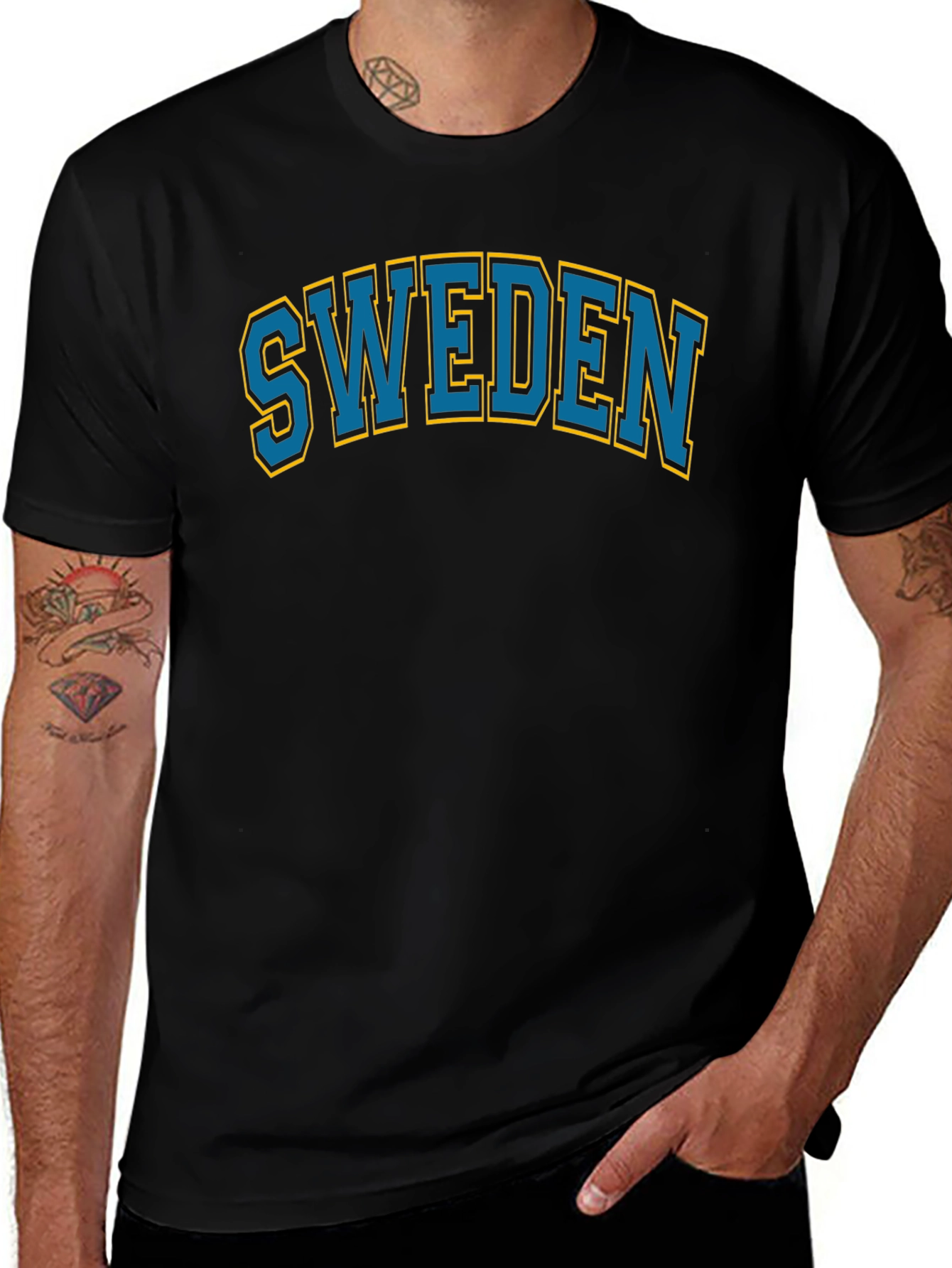 Sweden Tee - Bold Graphic Print
