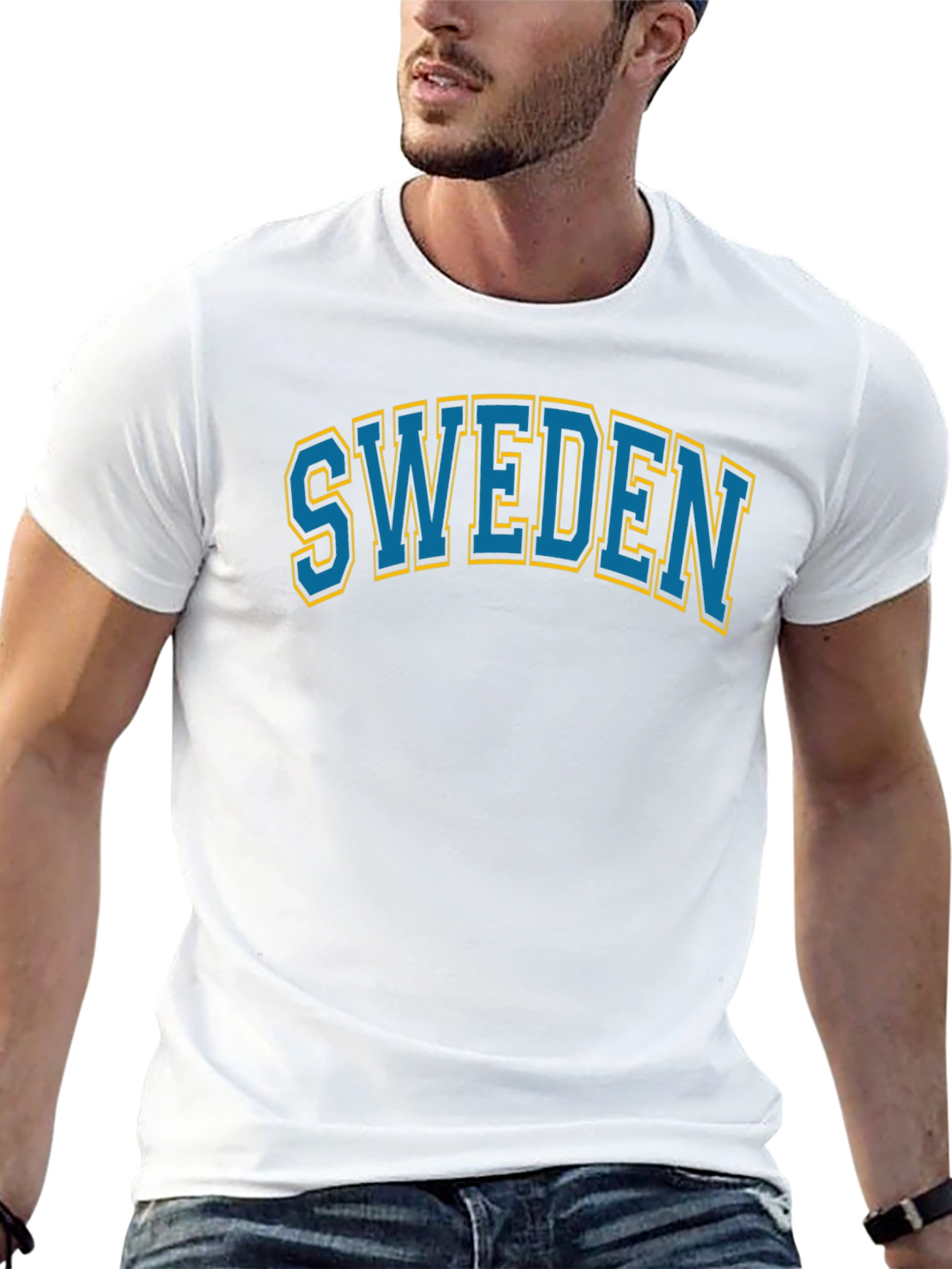 Sweden Tee - Bold Graphic Print