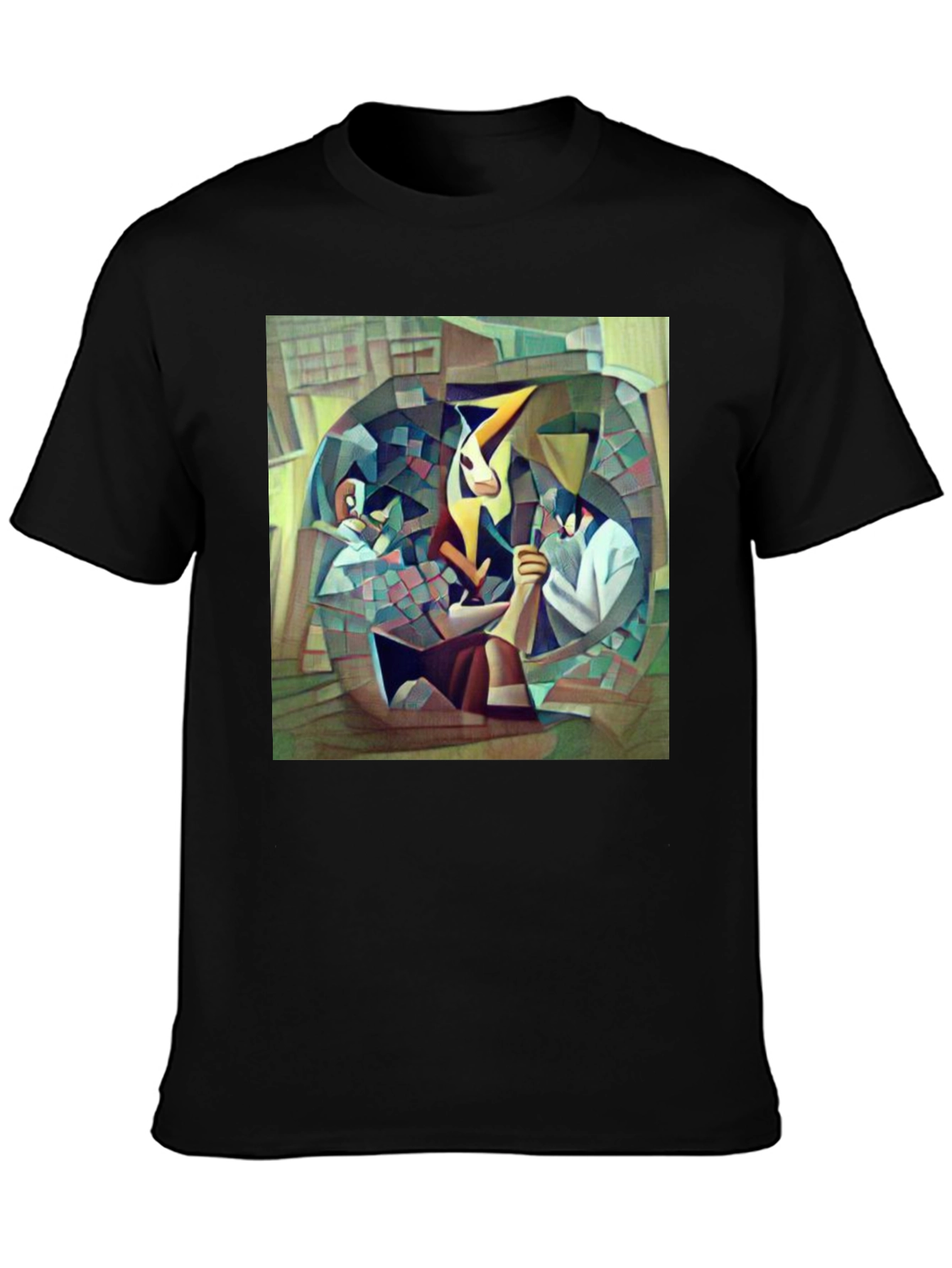 Abstract Art Graphic T-Shirt Unique Design