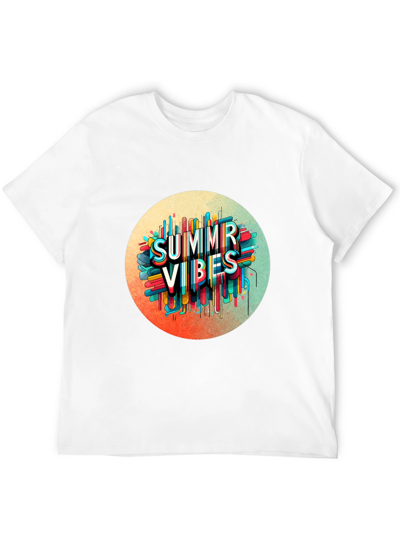 Summer Vibes Graphic Tee - Trendy Black T-Shirt