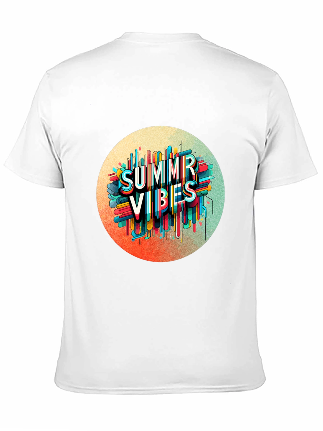 Summer Vibes Graphic Tee - Trendy Black T-Shirt