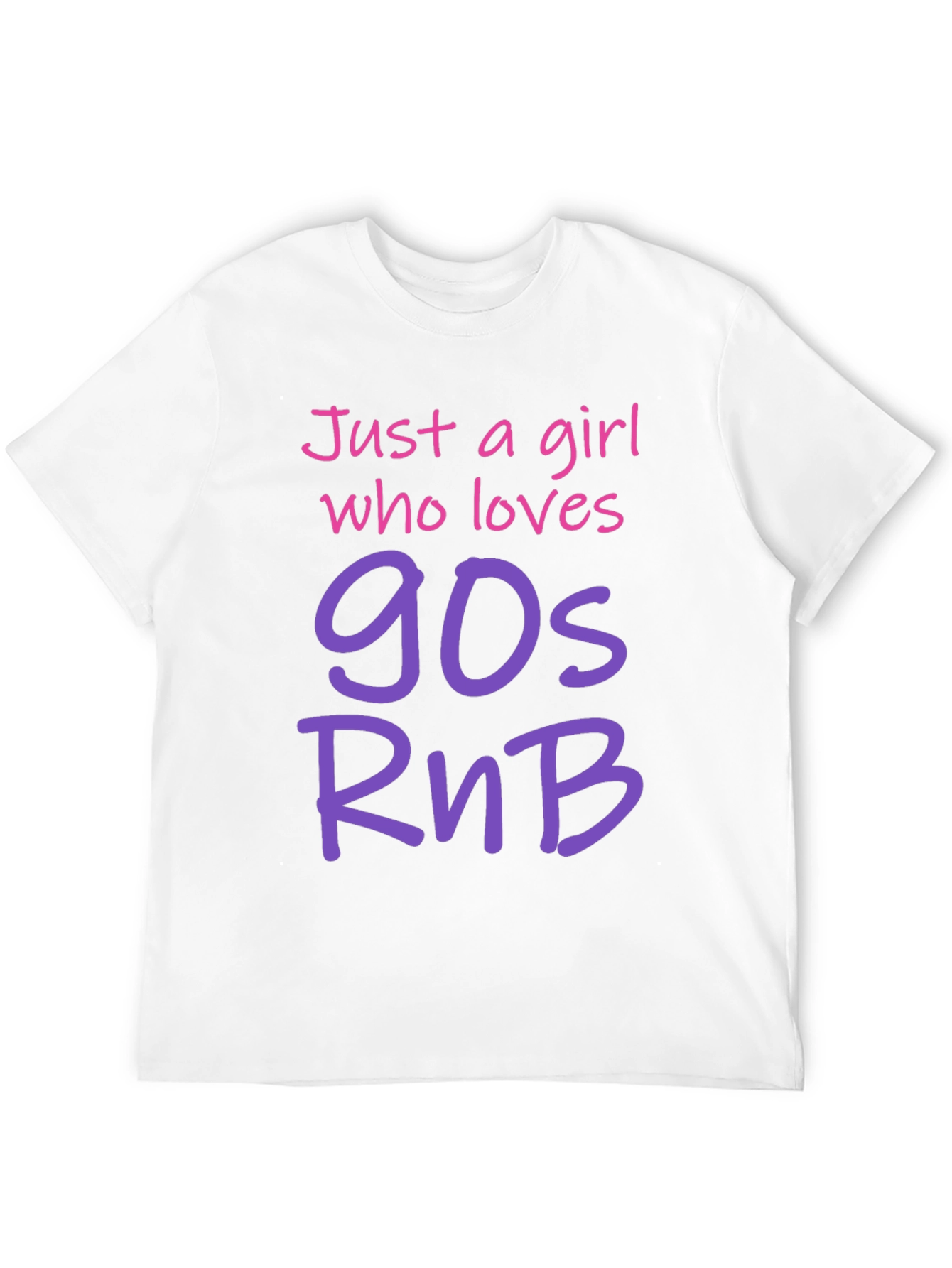 90s RnB Lover Tee - Girls Music Fan Shirt