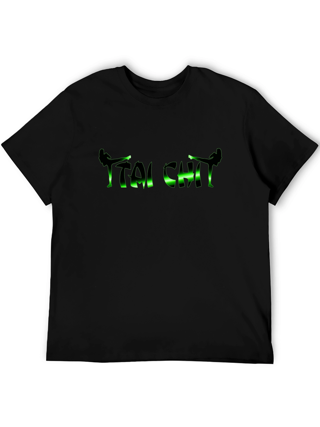 Tai Chi Green Design T-Shirt