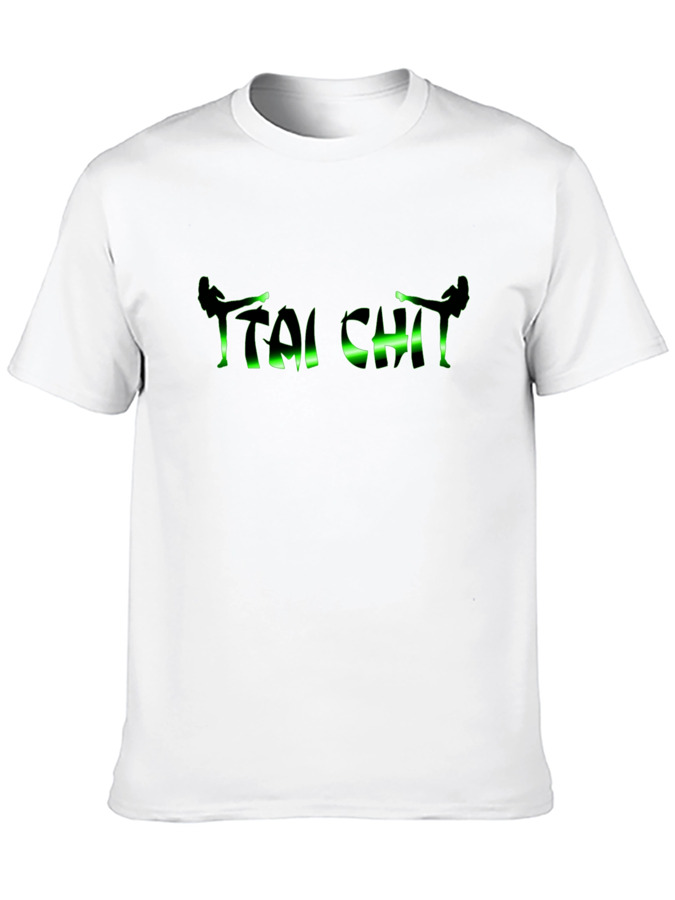 Tai Chi Green Design T-Shirt