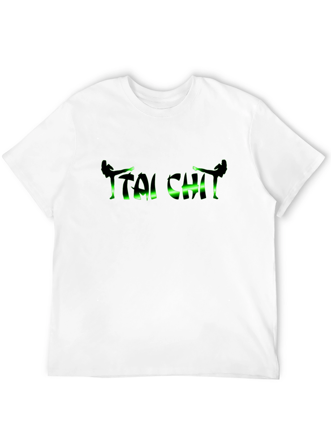 Tai Chi Green Design T-Shirt