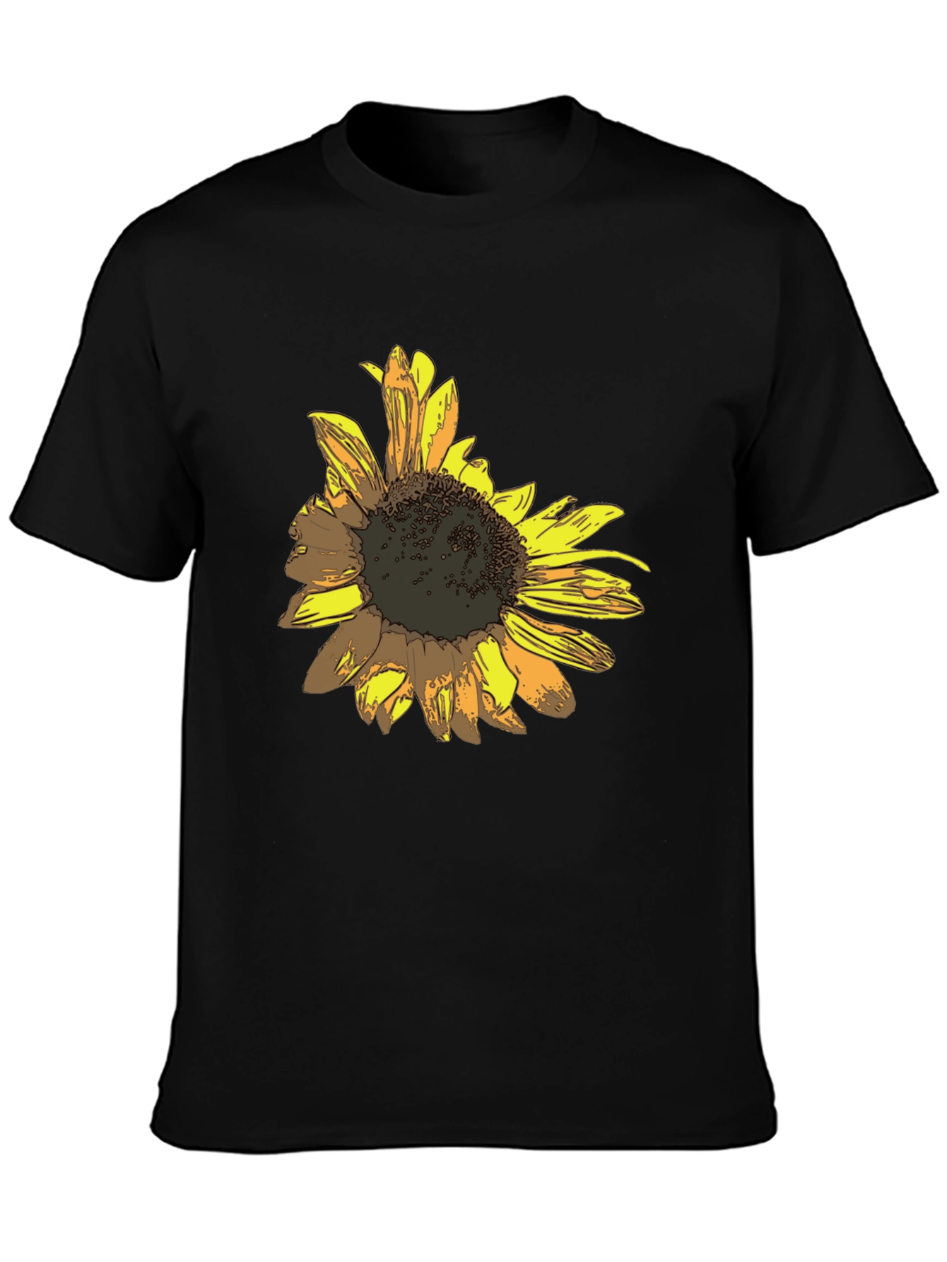 Sunflower Graphic Print T-Shirt
