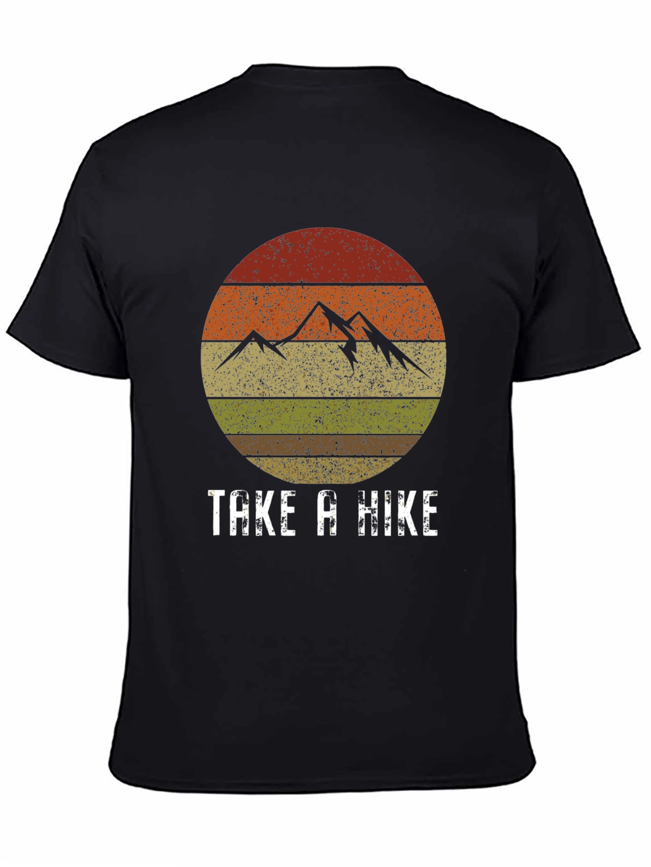 Take a Hike Graphic T-Shirt - Retro Mountain Design