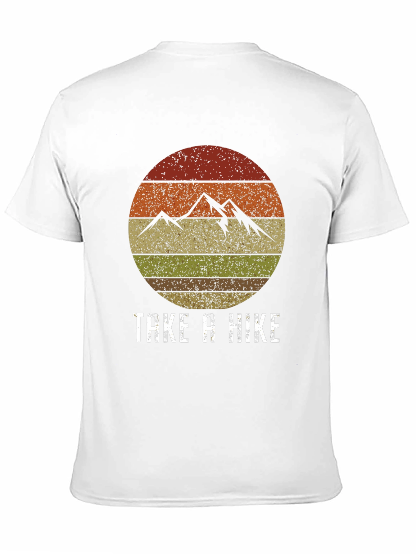 Take a Hike Graphic T-Shirt - Retro Mountain Design