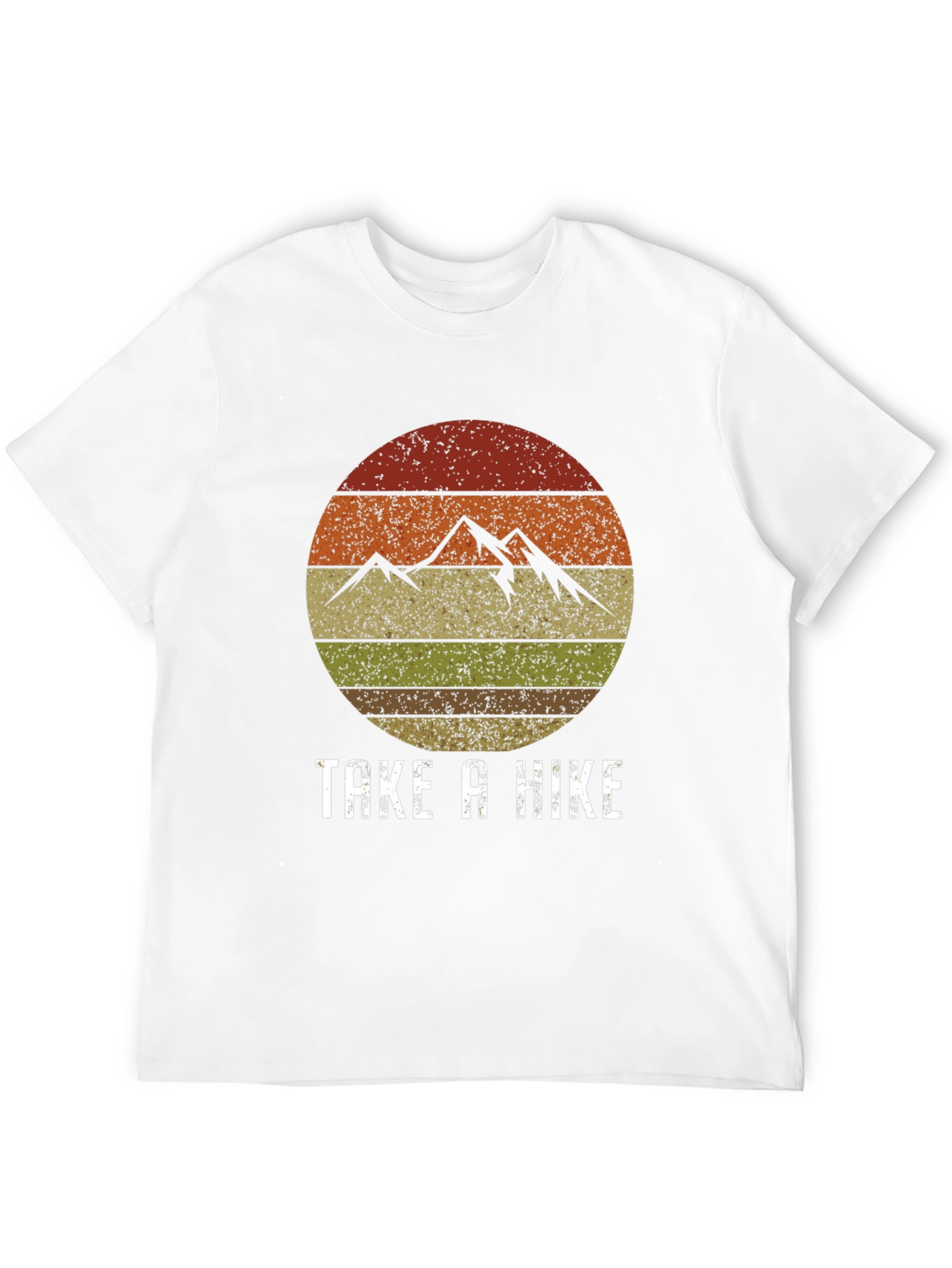 Take a Hike Graphic T-Shirt - Retro Mountain Design