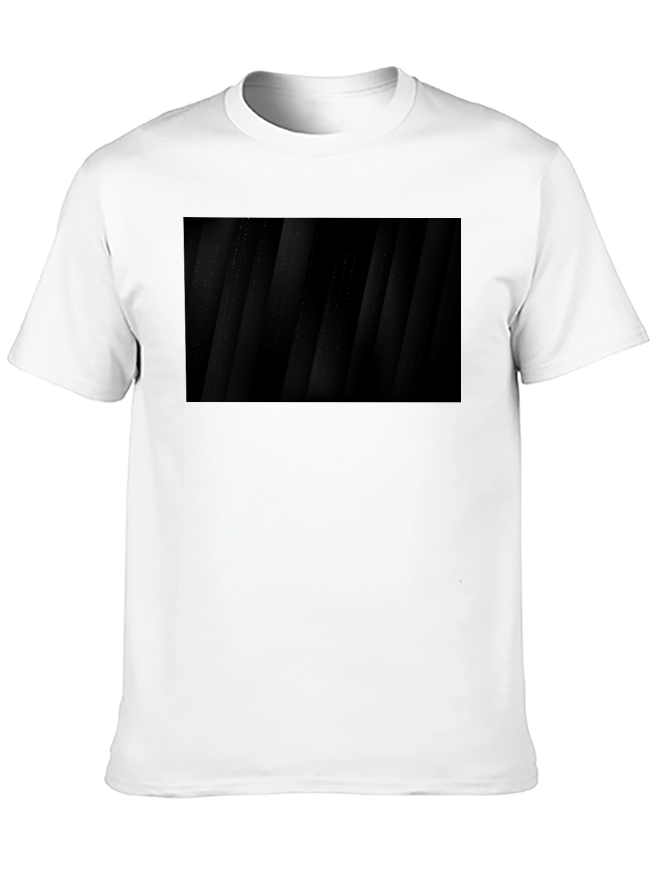 Stylish Black Abstract Pattern Tee