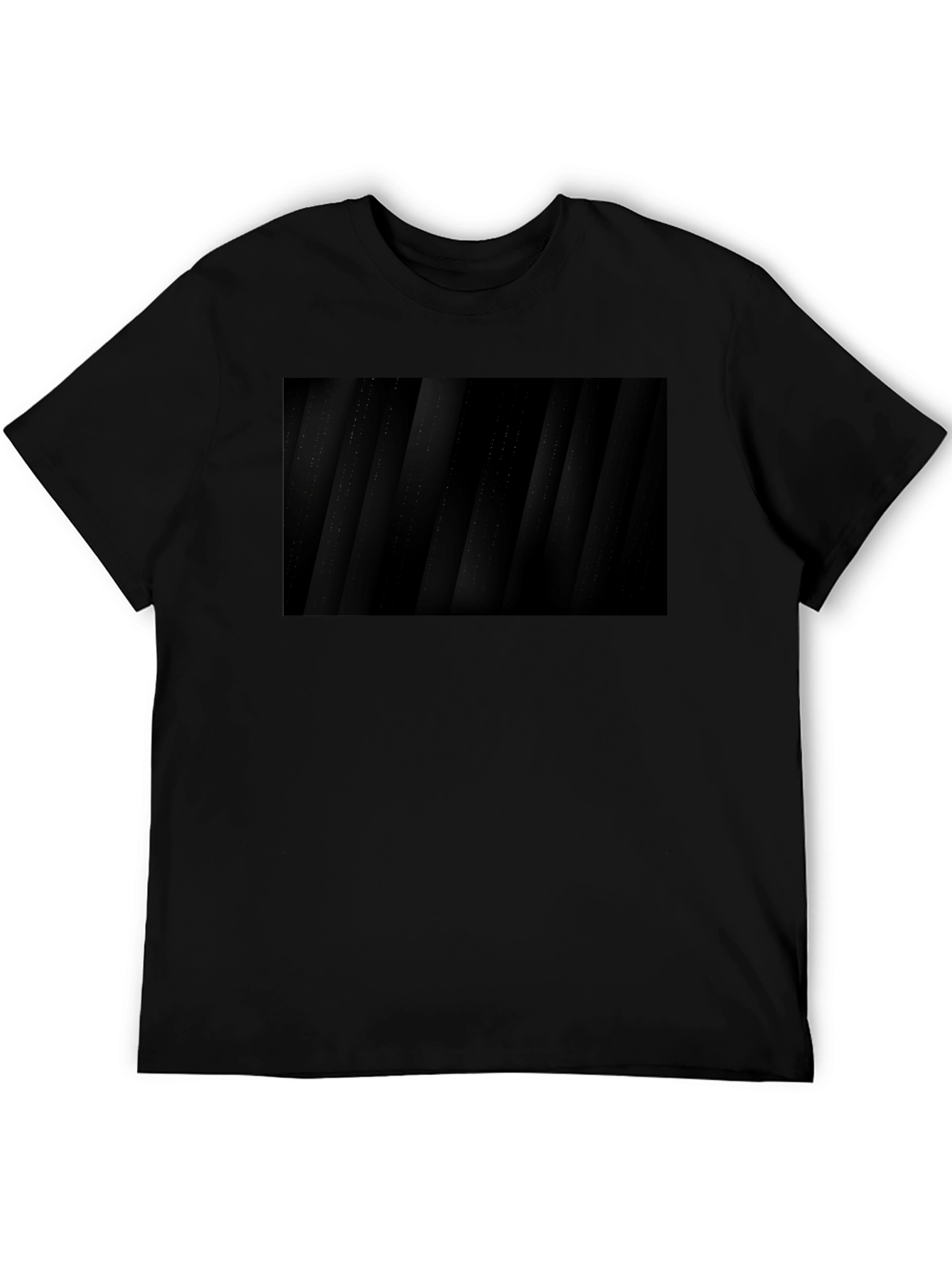 Stylish Black Abstract Pattern Tee
