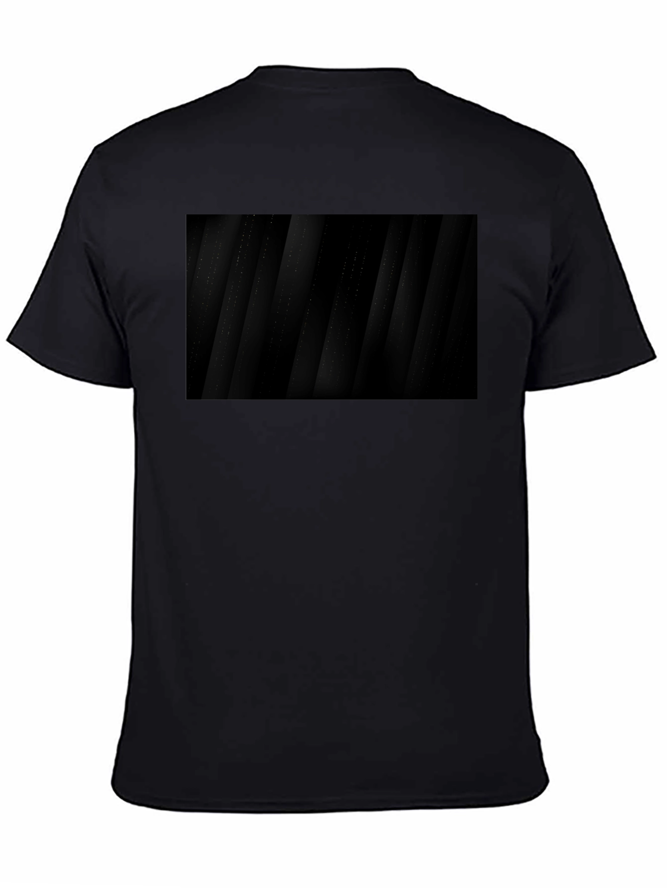 Stylish Black Abstract Pattern Tee