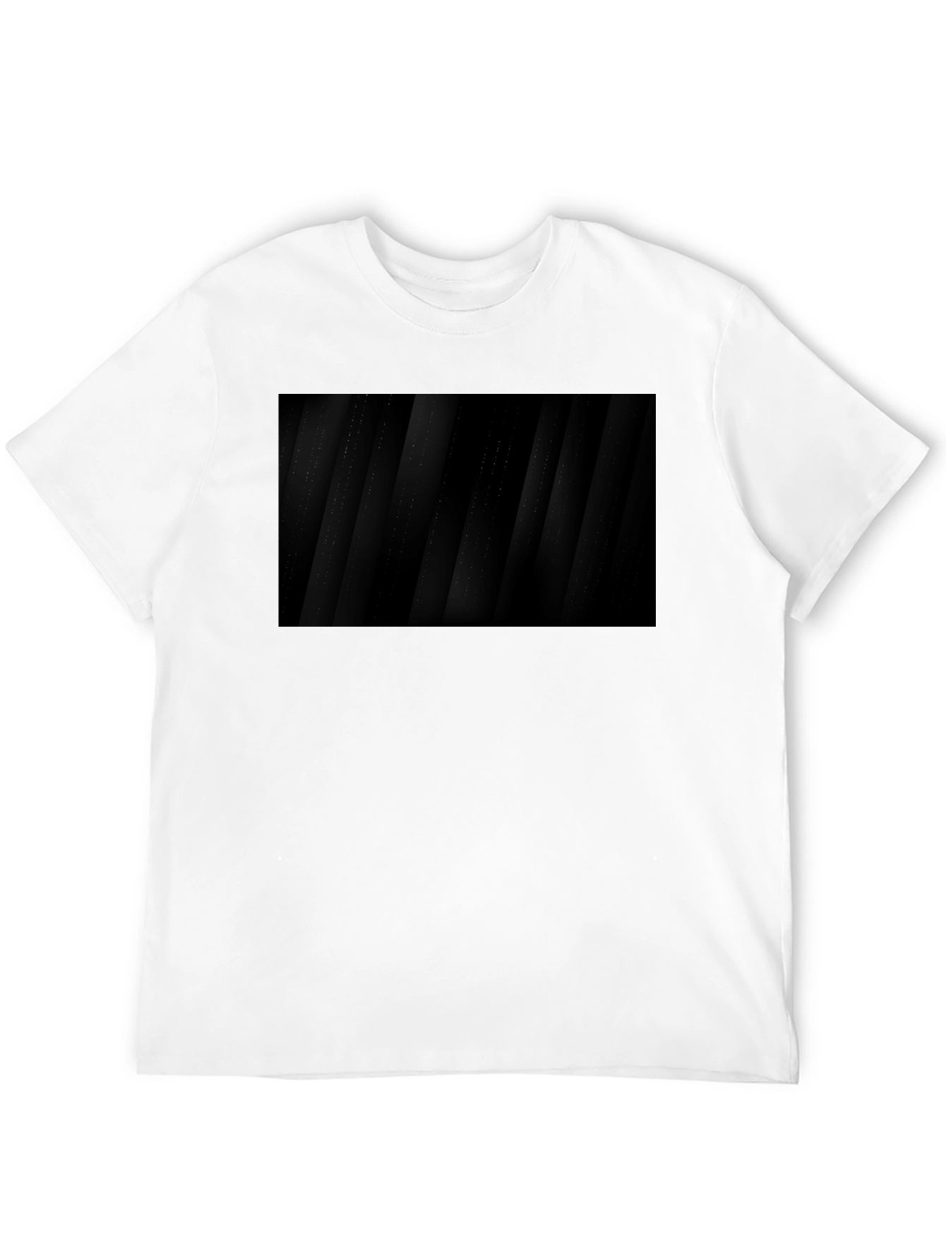 Stylish Black Abstract Pattern Tee