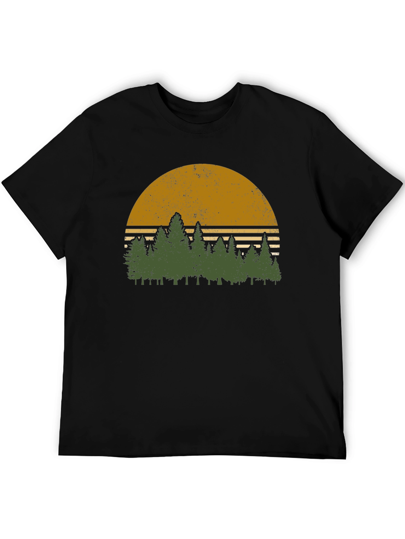 Sunset Forest Graphic Tee - Nature Inspired Design