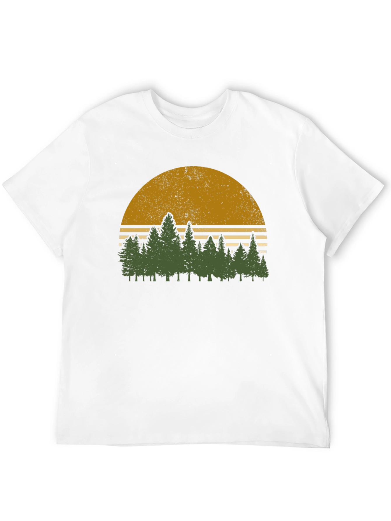Sunset Forest Graphic Tee - Nature Inspired Design