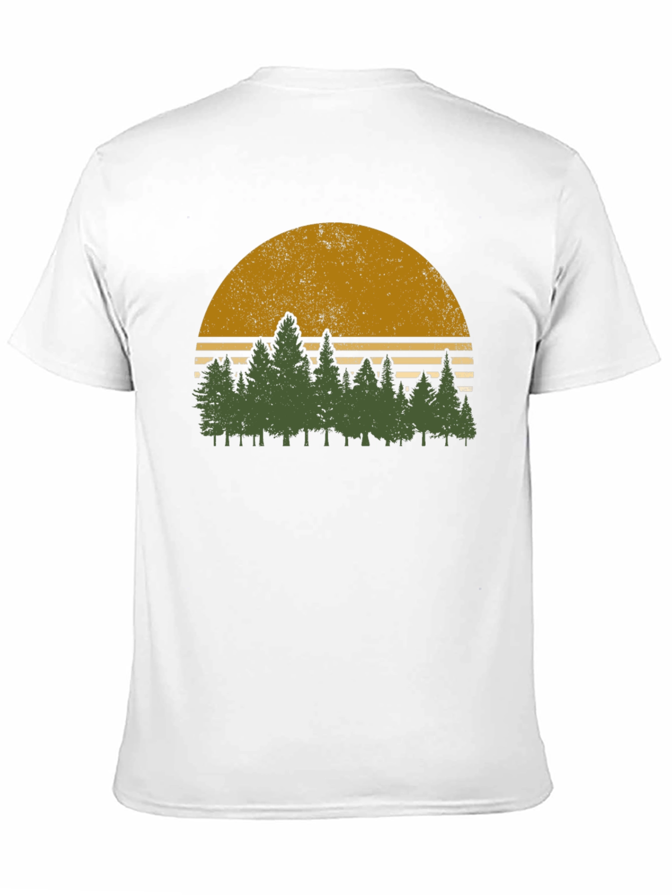Sunset Forest Graphic Tee - Nature Inspired Design