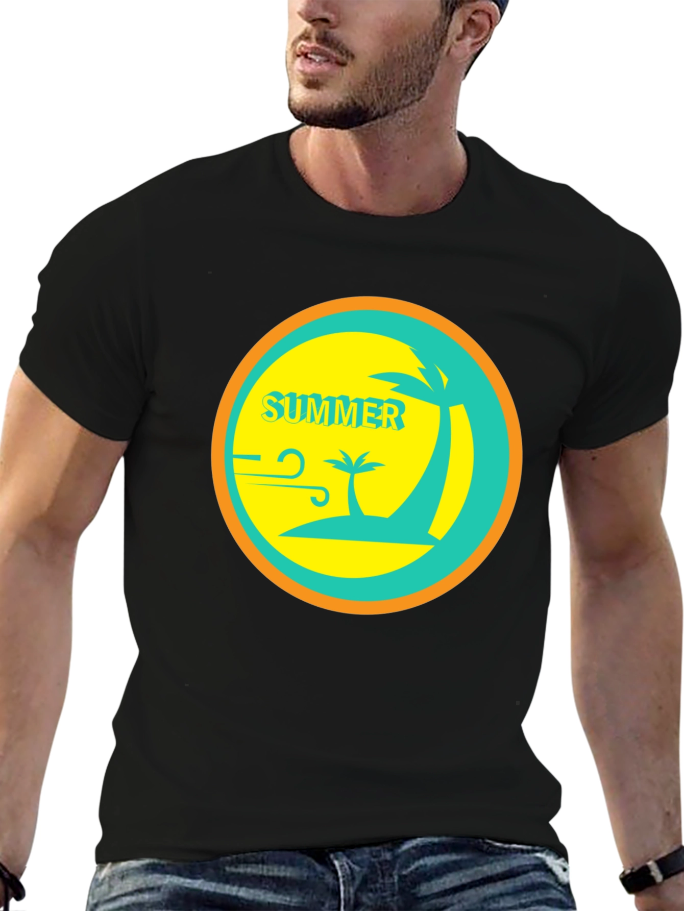Summer Vibes T-Shirt - Island Design