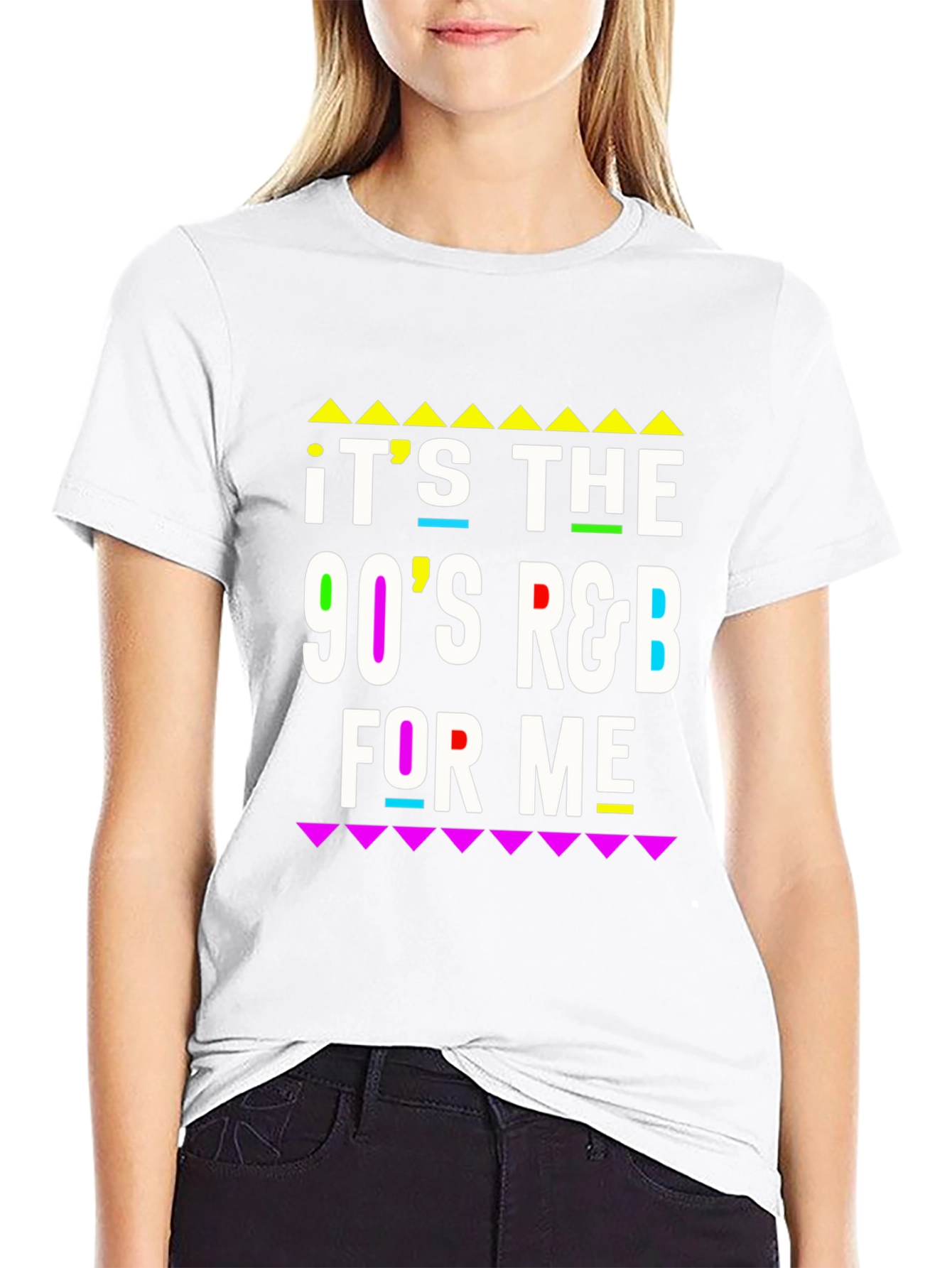 90s R&B T-Shirt Retro Black Tee