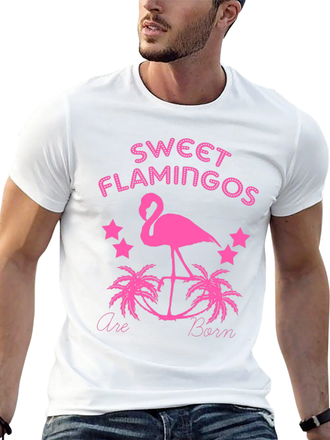 Sweet Flamingos Are Born T-Shirt