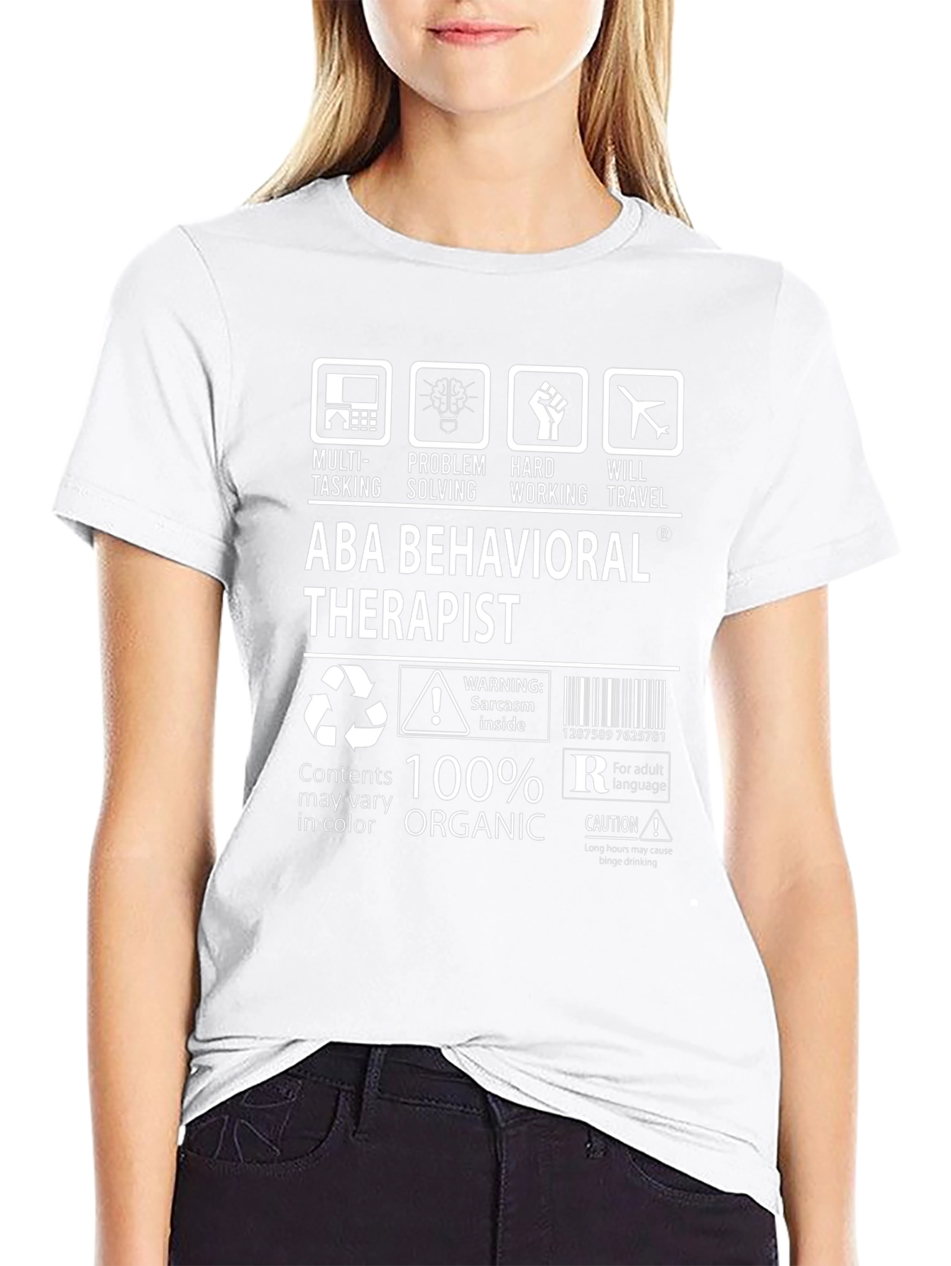 ABA Behavioral Therapist T-Shirt: Multi-Tasking Organic